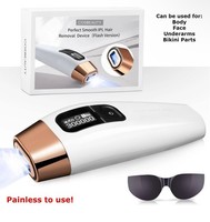 IPL Laser Hair Removal Device Painless Home Use Face Body Bikini Underarm Kit XL