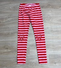 Hanna Andersson Girls Pajama Pants Christmas Candy Cane Sz 12 150 cm 
