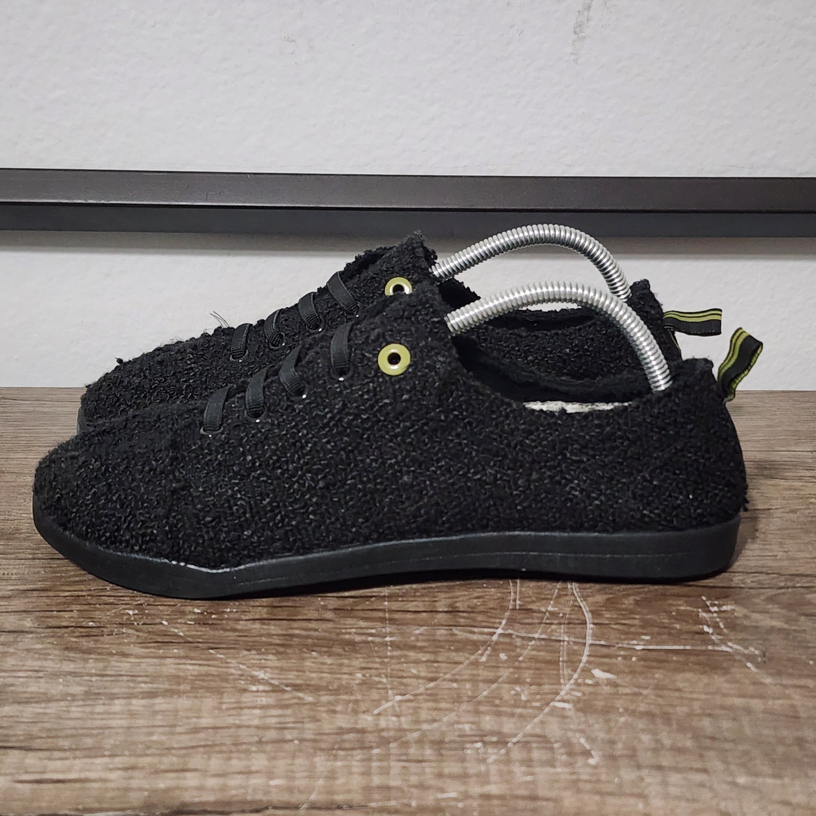 Vionic Pismo Boucle Womens Comfort Sneakers in Black Size 10
