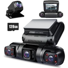 4 FHD Cam Front Rear Left Right, 360° Dash C...