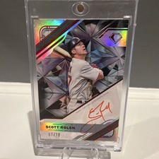 Topps 2025 Diamond Icons Baseball Scott Rolen Cardinals Auto Black /10 AC-SR