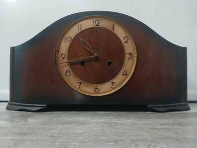 1930s Junghans Handmade Hand Crank 8-Day Mantle/Clock From Germany