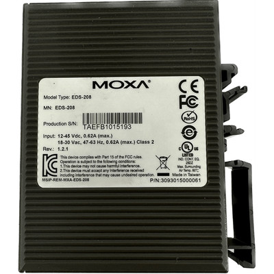 Ethernet Switch MOXA EDS-208