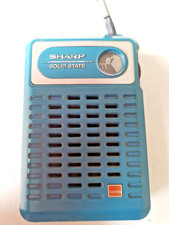 Vintage Sharp BP-170 portable WV AM radio