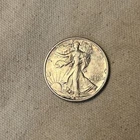 1935-D 50C Walking Liberty Half Dollar in AU Condition #QA