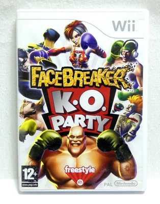 FACE BREAKER KO PARTY FREETSTYLE JEU CONSOLE NINTENDO WII AVEC NOTICE FRA - Photo 1/3