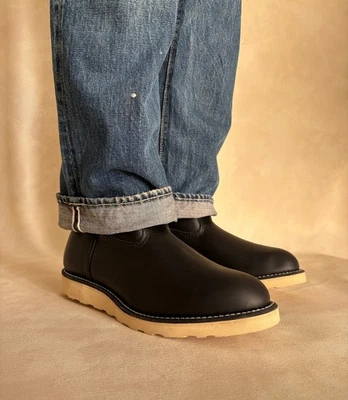 Size 9E (42 EU) New Red Wing 8169 Pecos Boots Made in USA (Factory Second) - Imagen 1 de 4