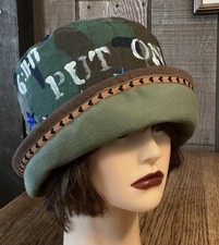 Handmade Cloche Green Hats for Women for sale | eBay display picture 3