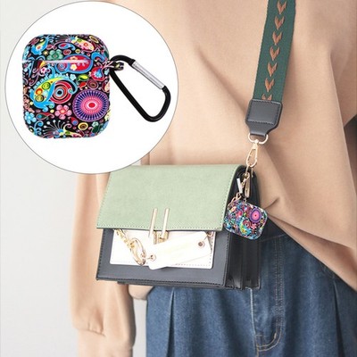 Silicone Earphone Protective Cover Rosy Compact Storage Bag