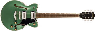 G2655 Streamliner  Center Block Jr. Double-Cut with V-Stoptail, Steel Olive