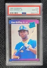 1989 DONRUSS #33 KEN GRIFFEY JR. RC RATED ROOKIE RC PSA 10