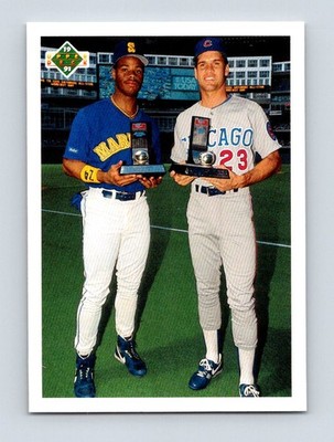 1991 Upper Deck Final Edition #79F All-Star (Ken Griffey Jr. / Ryne Sandberg)