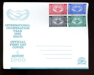 stamp-cover-Tanzania-FDC-1965
