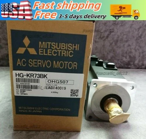 Mitsubishi HG-KR73BK Servo Motor 1PC New Fast Shipping HGKR73BK  US Free TAX