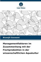 Managementfaktoren Im Zusammenhang Mit Der Fischproduktion In Der...