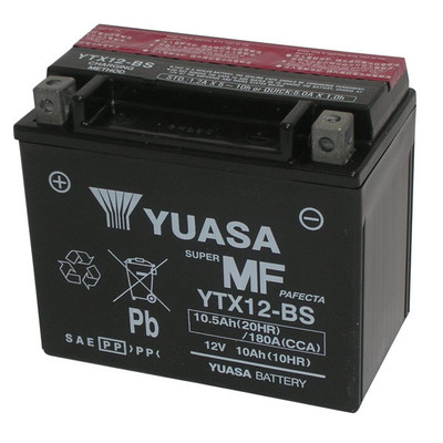 KYMCO MAXXER/Mongoose 300 2005-2012 AKKU YTX12-BS 12V/10AH YUASA