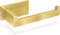 Toilettenpapierhalter Ohne Bohren Selbstklebend Edelstahl Gold | Klopapierhalter