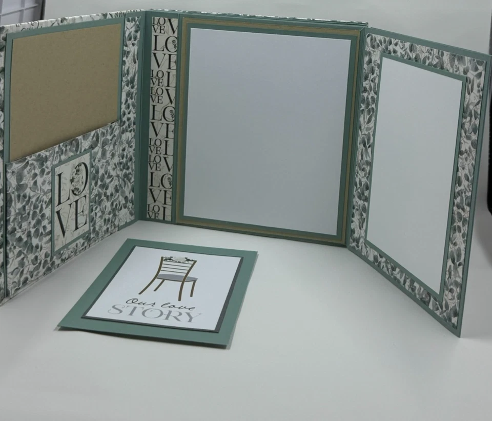 Свадебный мини-альбом Love Makes The World Go Around 6 дюймов x 6 дюймов - Изображение 2 из 4