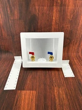 1/2 in. PEX Crimp x 3/4 in. MHT Center Drain Washing Machine Outlet Box