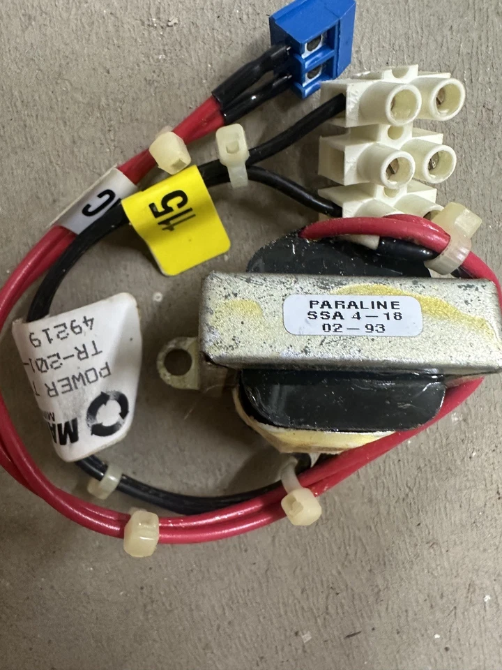 MAMAC Systems TR-201-1-A Power Transformer w/ Paraline SSA 4-18 – HVAC Control - Image 4 of 4