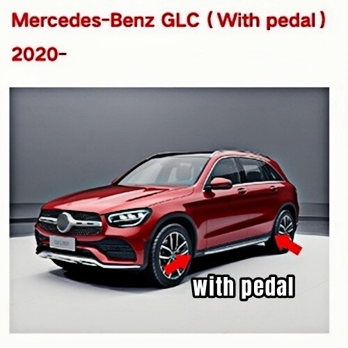 FÜR MERCEDES BENZ GLC X253 AMG-LINE 20-22 FACELIFT SPRITZSCHUTZ SCHMUTZFÄNGER SET - Bild 3 von 3