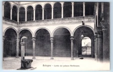 Cortile del palazzo Bevilacqua BOLOGNA Italy Postcard