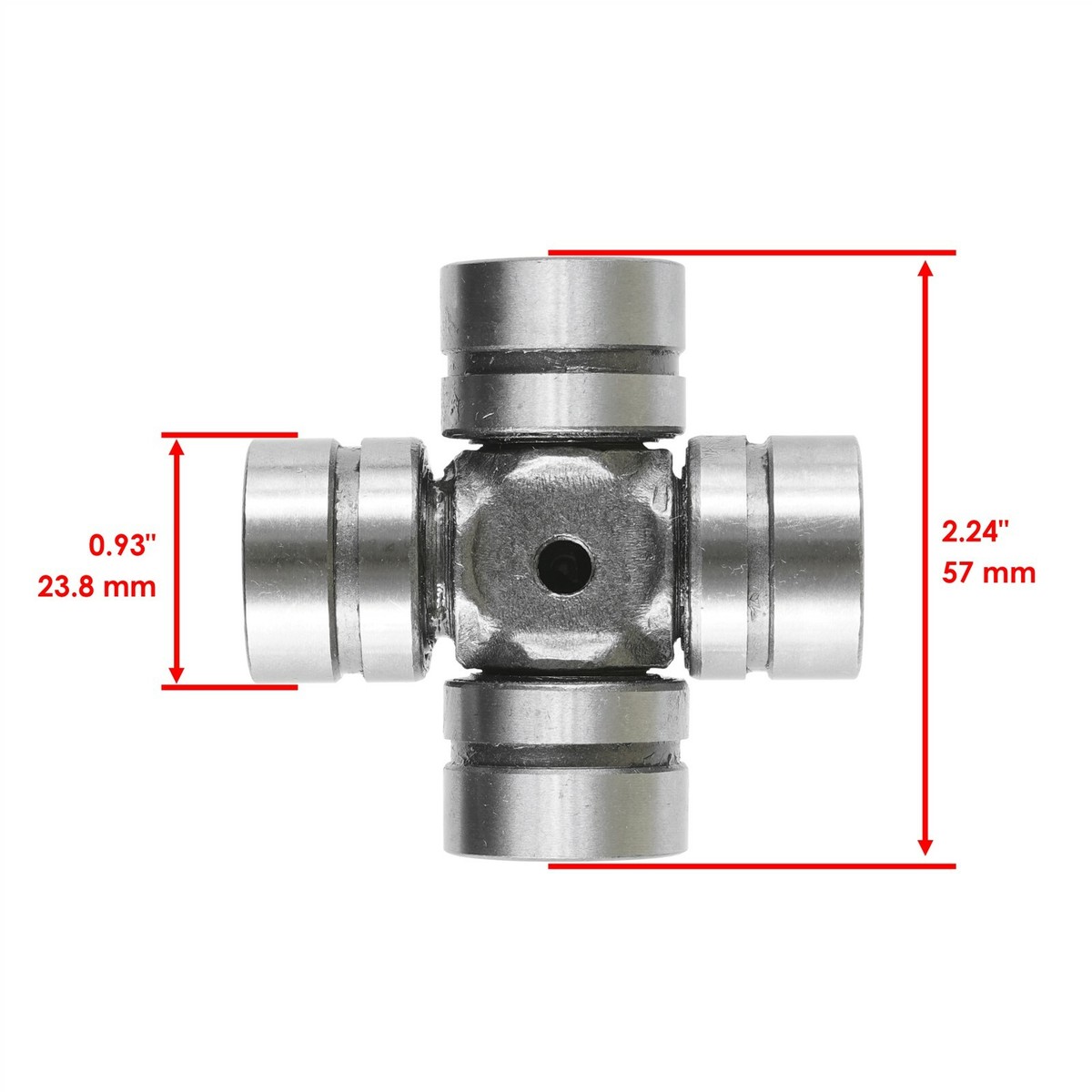 Complete Front Propeller Drive Shaft Yoke U-joint Kit for RANGER 500 700 EFI