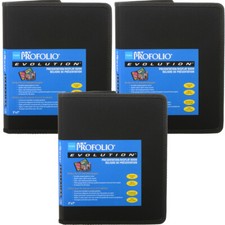 3 Pack Itoya 5 x 7" Art Profolio Evolution Photo Album Holds 48 Photos EV-12-5