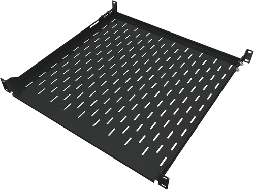 Półka serwerowa 1U - 19" Taca do montażu w szafie - 17,7" (450 mm) głębokość 4-słupowa Stały moun