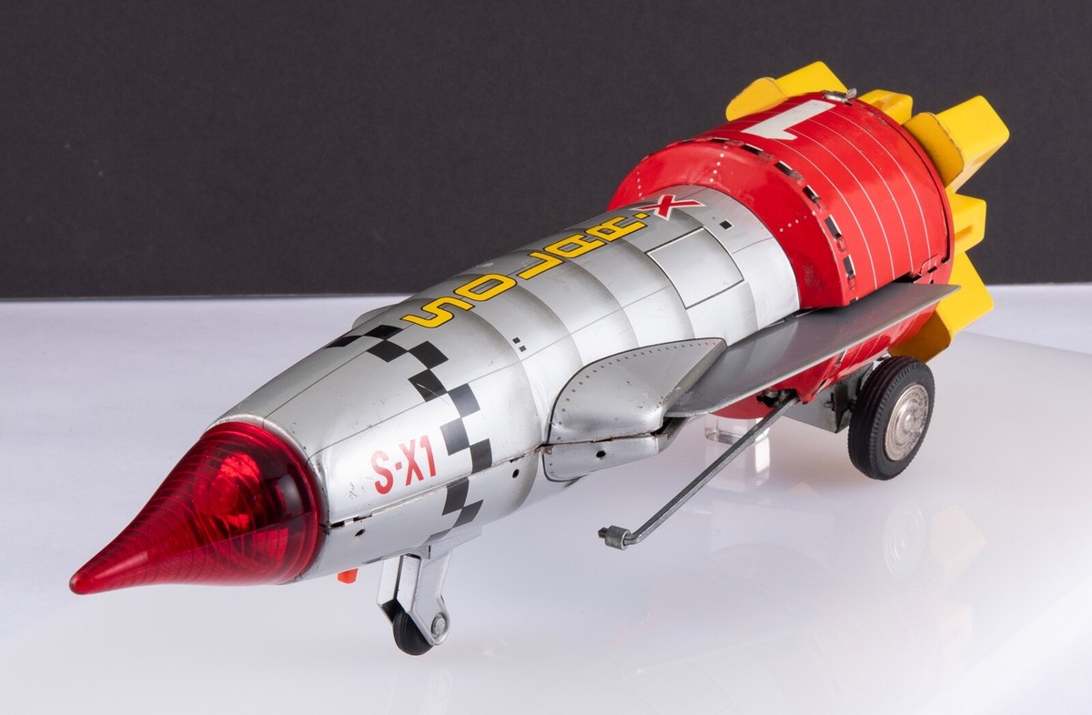 Vintage Nomura Space Rocket Solar X Tin Litho Toy Japan | eBay Vintage Nomura Space Rocket Solar X Tin Litho Toy Japan | eBay