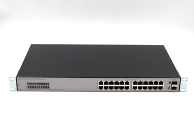 HPE OfficeConnect 1920S 24-Port Gigabit Managed Switch with Ears P/N: JL381A