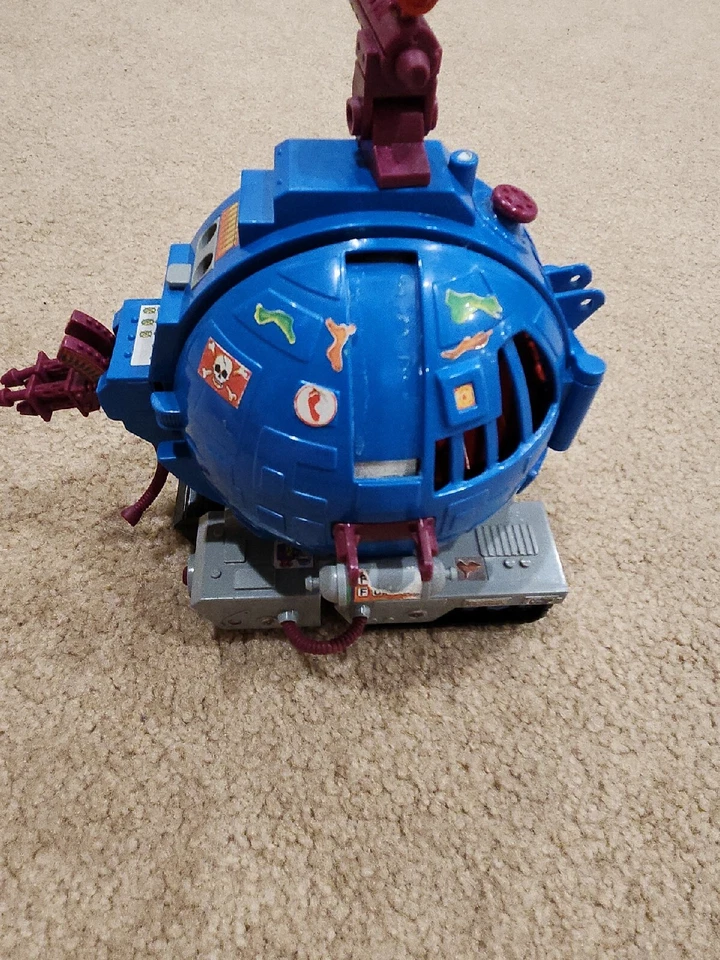 Vehículo incompleto de colección TMNT 1993 Teenage Mutant Ninja Turtles Technodrome Scout Foto 4 de 4
