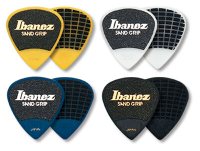 Ibanez Sandgrip PA16MSG, 6-er Pack, medium - verschiedene Farben, Grip Wizard