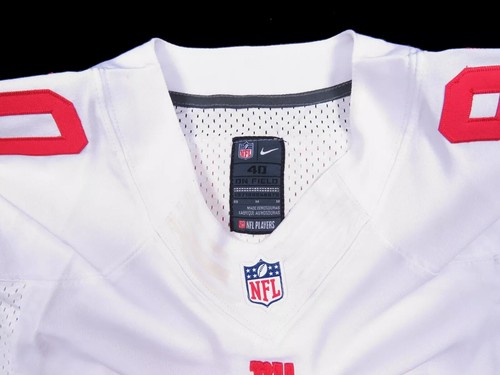 NWOT Jason Pierre-Paul New York Giants On Field Nike Football NFL #90 Jersey 40 - Picture 9 of 9
