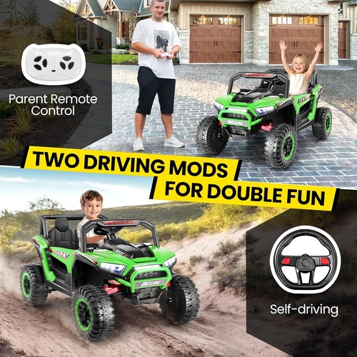 24V Kids Ride On UTV Car for Kids Electric Car Toys 4 Wheeler Off-Road W/Remote - Picture 29 of 78