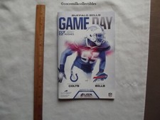 Aug 13 2016 Buffalo Bills Game Day Program vs Indianapolis Colts Jerry Hughes Cv