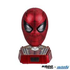 US Ship Steel Spider-Man Helmet Cos1:1 Wearable Electric Blink Bluetooth Mask