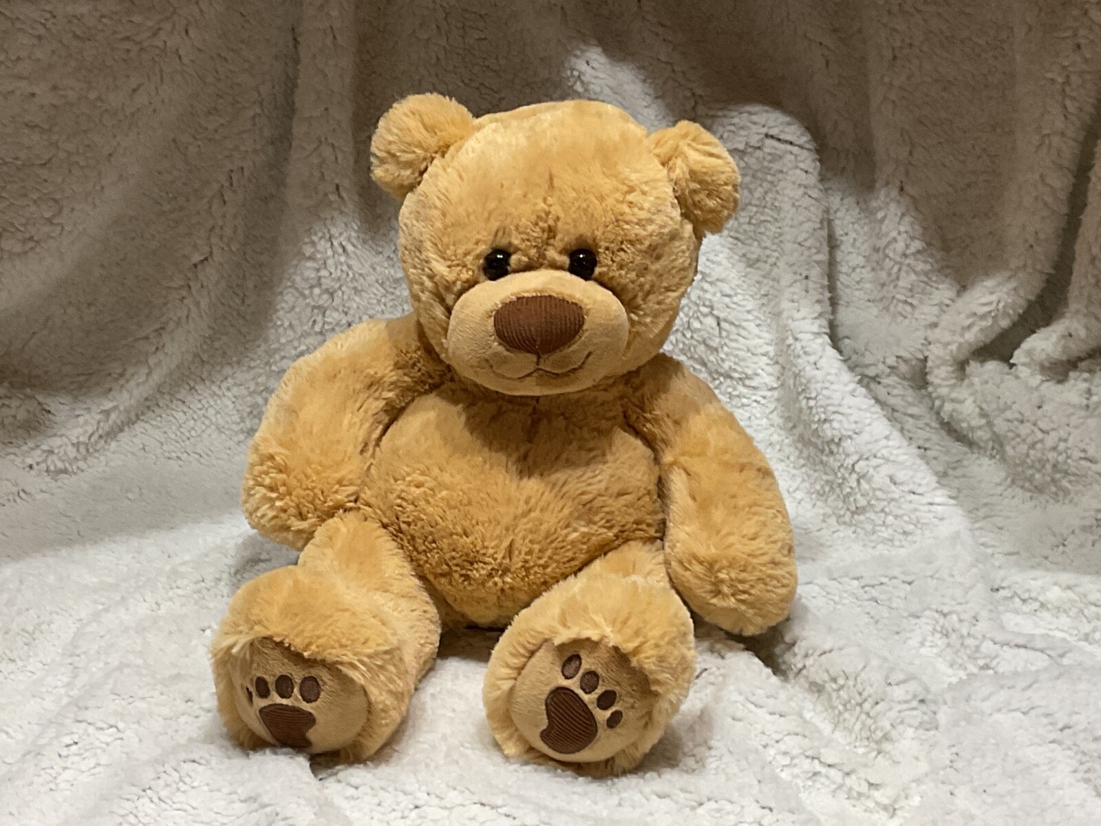 Tempur Plush Tempur Pedic Mary Meyer Bear Tan 16in Soft Stuffed Animal Toy