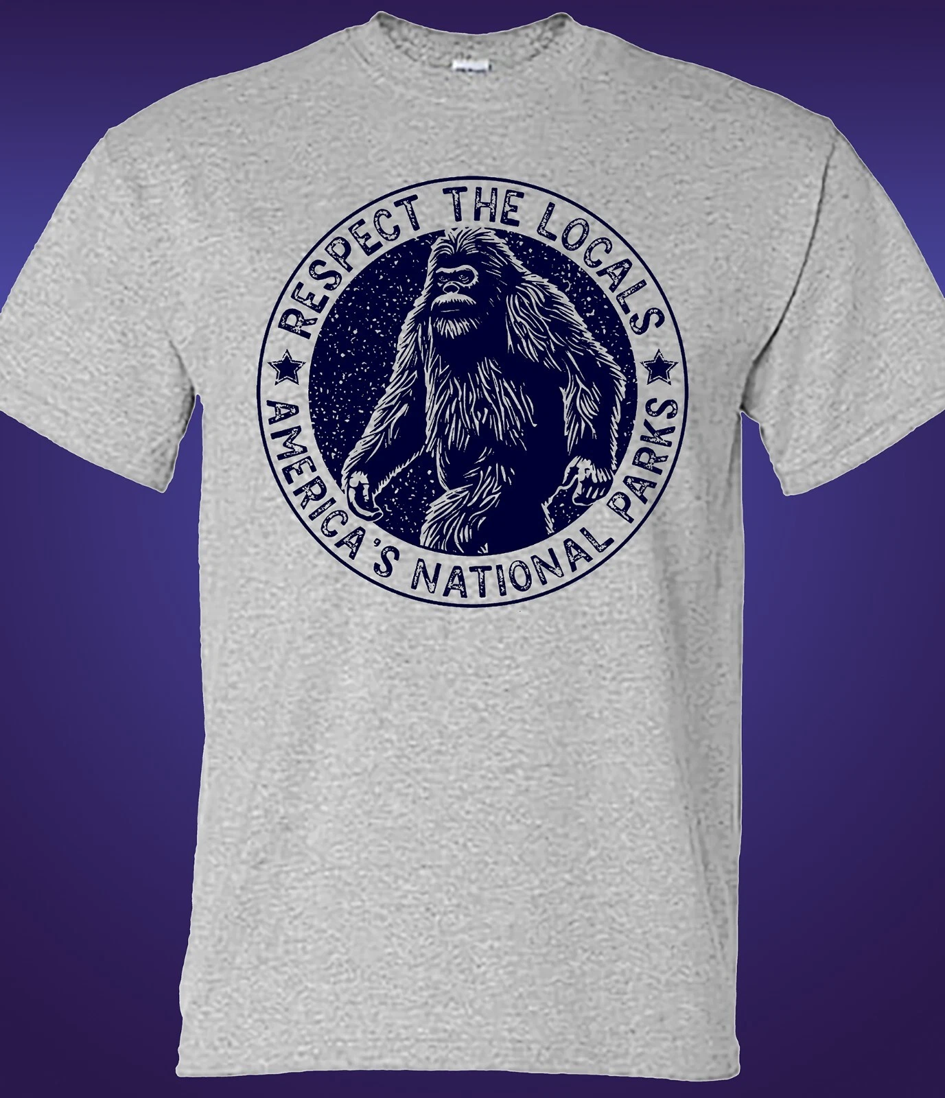 Respect the Locals Sasquatch T-shirt