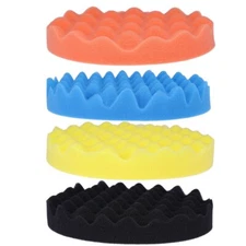 Vkinman 7inch180mm Car Sponge Buffing Pad Soft Wave Foam Pad Polishing Sponge...