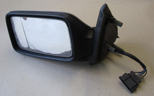 VW Golf III Seitenspiegel Außenspiegel Spiegel links schwarz