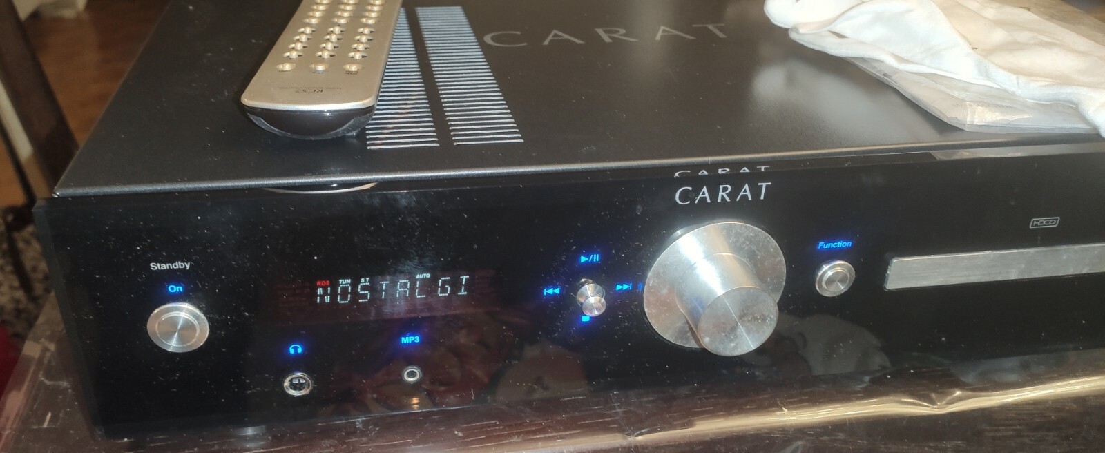 CARAT I57 AMPLI TUNER AUDIOPHILE AU SUPERBE DESIGN Cd Not Working carat-i57-ampli-tuner-audiophile-au-superbe-design-cd-not-working