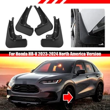 4PCS FRONT REAR MUD GUARDS FOR HONDA HRV HR-V 2023-24 FENDER COVER SPLASH GUARD