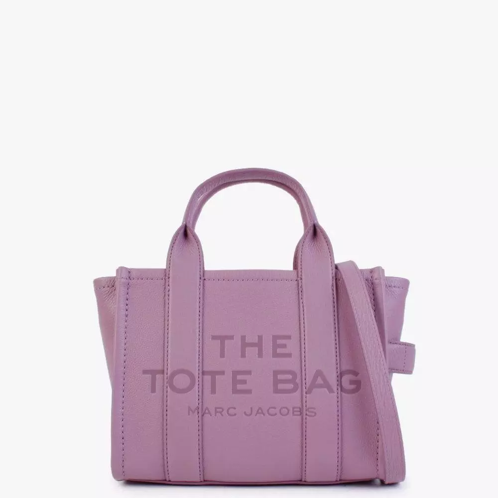 Marc Jacobs The Tote Bag Mini Tote Bag Leather Pink