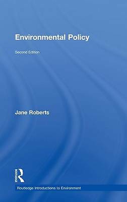 Environmental Policy by Jane Roberts (Hardcover, 2010)