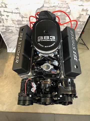 383 STROKER CRATE ENGINE A/C AFR Head 530hp ROLLER TURNKEY CHEVY 383 383 383 383 - Picture 1 of 11