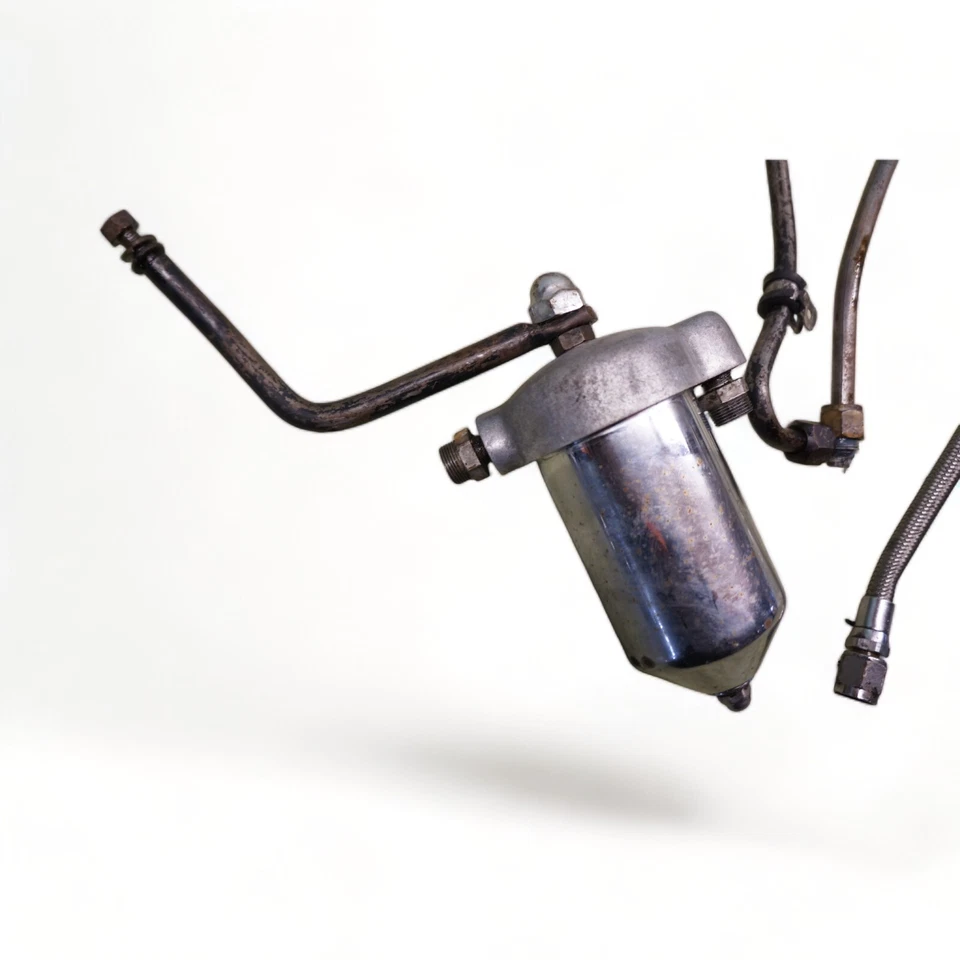 1953 Harley Panhead Knucklehead Fl El Hydra glide OEM *2756A Oil Cooler Filter - Image 2 of 4