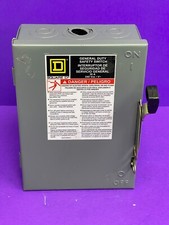 Square D D321N Fusible Safety Switch 30 A 240 VAC 3 Pole