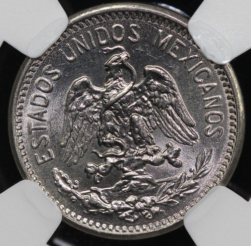 1914 5c Mexico Nickel Five Centavos NGC MS 65 - Picture 2 of 4