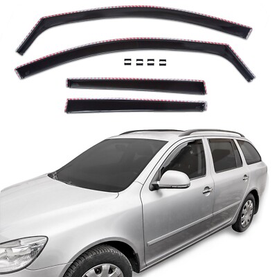Windabweiser GP Regenabweiser Für Skoda Octavia 2 2004-2012 Kombi 4-Tlg